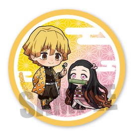 Demon Blade Zenito & Nezuko Nezuko and Can Badge