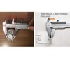 Vokowin 38mm Roller Blind Spares With Metal Bracket & Bead