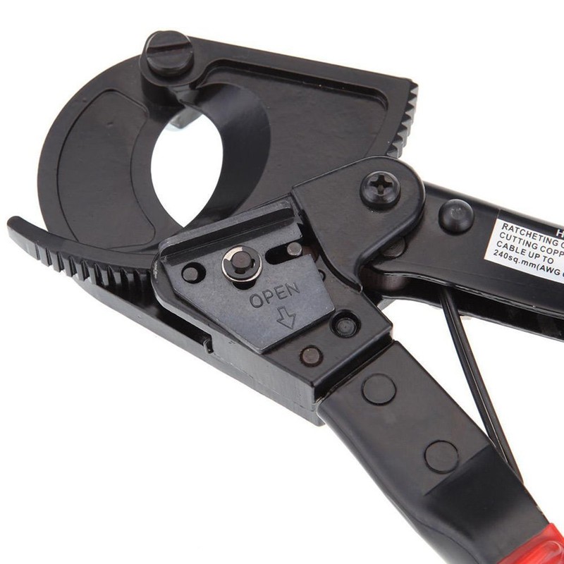 Malayas Ratchet Cable Wire Cutter Cutting Range 240mm² Max HS-325A