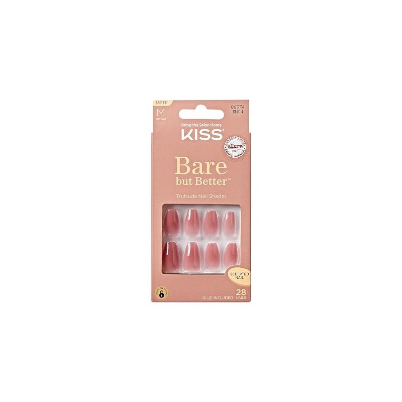 KISS Bare -But-Better Nails - Nude Nude