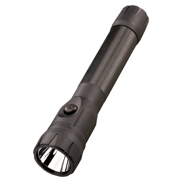 Streamlight 76812 PolyStinger DS LED 485-Lumen Rechargeable, Dual-Switch Flashlight with 12-Volt DC Charger, Black