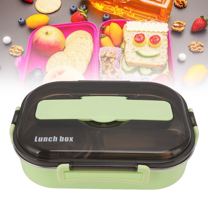 Lunch Container Box Stainless Steel Thermal Lunch Storage Box with