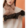 Daks (신세계강남점)DCGV1F276BK 블랙 렉스퍼 가죽 스마트폰 터치 여성장갑 (Shinsegae Gangnam)