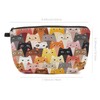 Small Makeup Bag 2Pcs, Cartoon Style Cosmetic Bag 2 Pack,