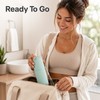 Portable Travel Toothbrush Holder with Cup - Compact Toothpaste Storage