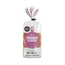 Little Northern Bakehouse Cinnamon & Raisin Gluten Free Bread, Non-GMO and Allergy-Friendly Sliced Bread (4 pack, 17 oz. each)