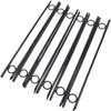 Heemab Rebar Stake with Loop, 12pcs Heavy-Duty Steel 3/8" x