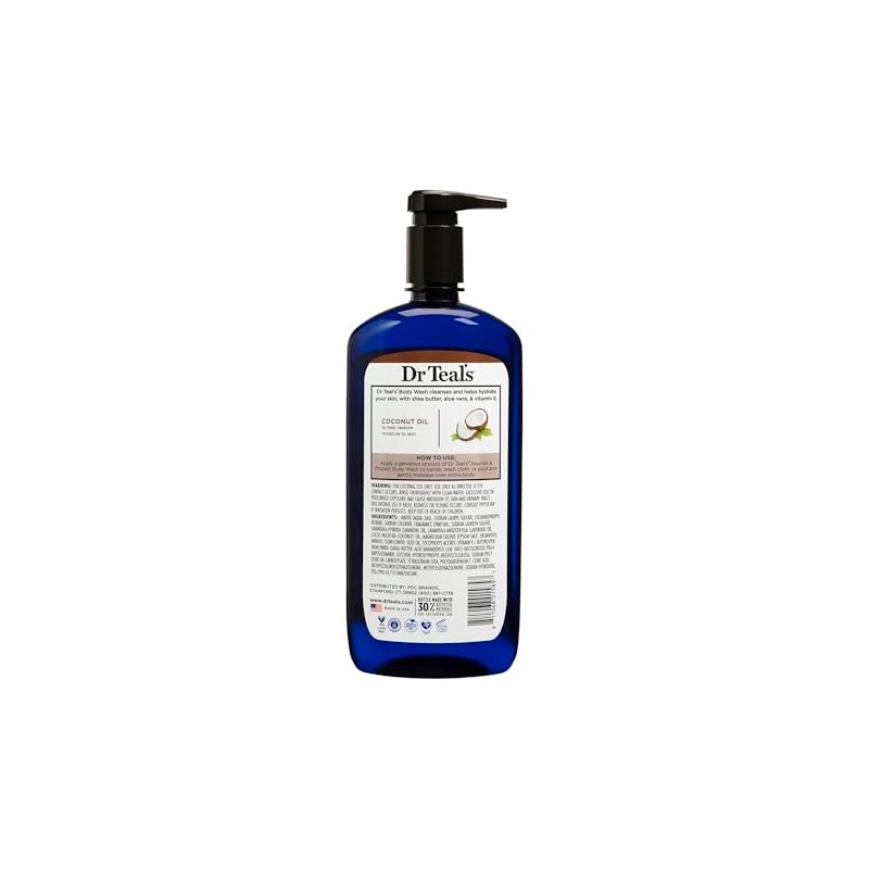 Dr Teal's Coconut Oil Body Wash, 710ml