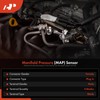 A-Premium Manifold Pressure (MAP) Sensor [4 Pins] Compatible with Ford