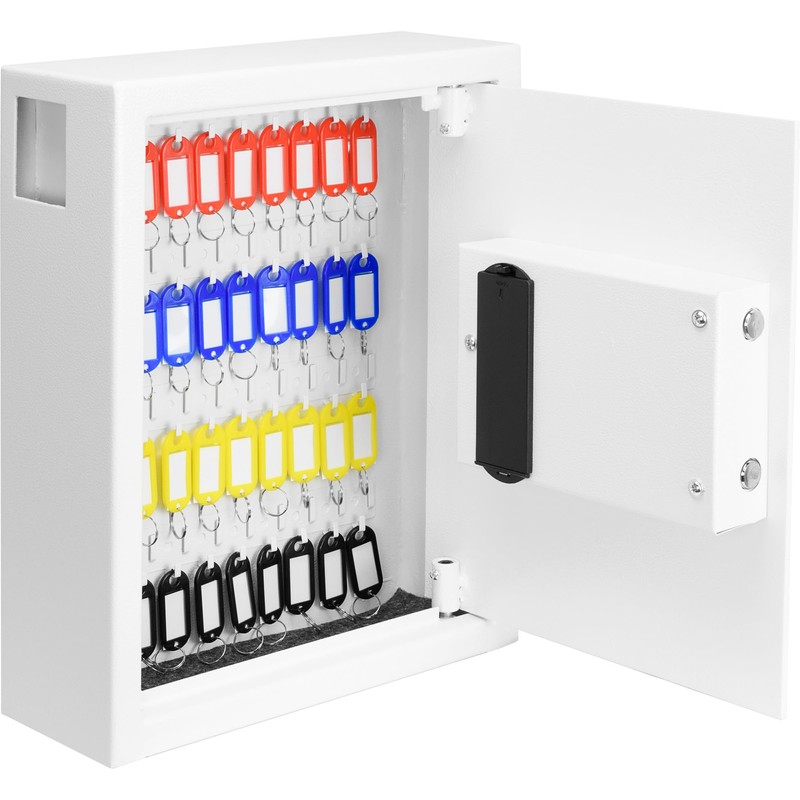 Barska 40-Key Digital Wall Mount Key Cabinet – Electronic Lock