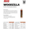 MAS Epoxies Woodzilla, 185 ml, Versatile Wood-Colored Epoxy Paste Solution,