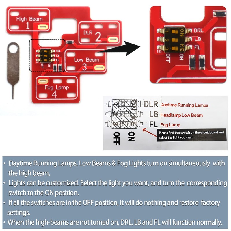 6 High Mod ＆ 8 high Mod, for GM Low