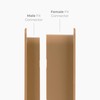Awenta 18" x 5" Inch Two Sided Oak Color Door