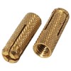 SKIR'CO (100 pcs) Brass Drop in Anchors M5 x 20