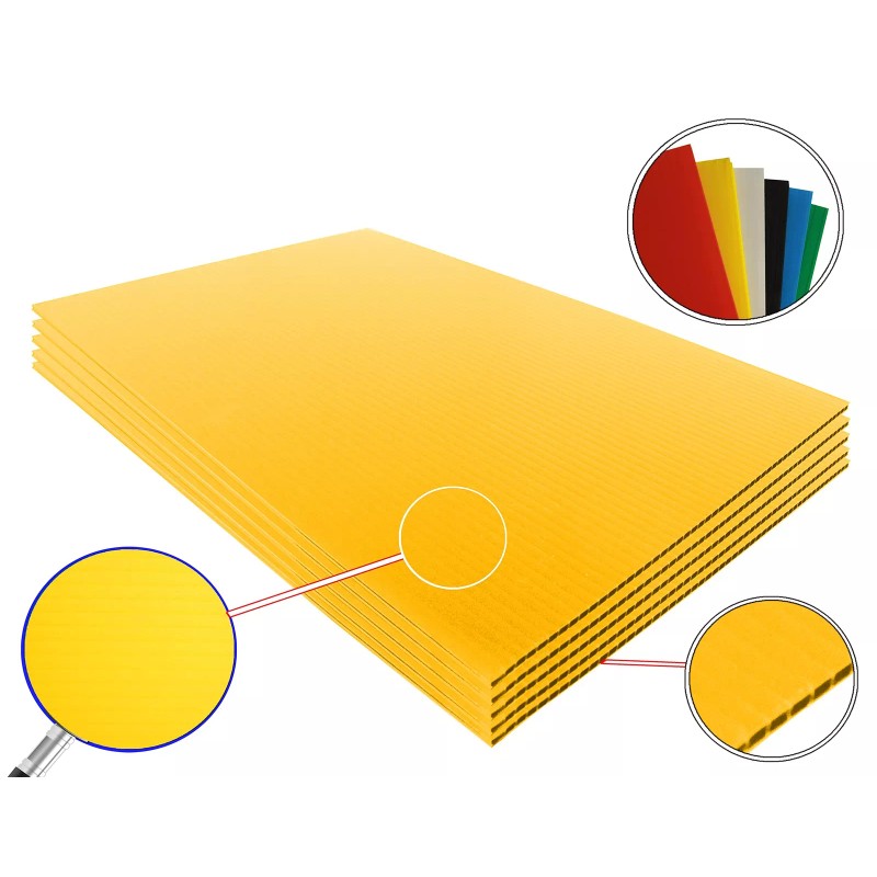 WHOLESALE ARTS AND FRAMES 36x36 4mm Corrugated Plastic Sheets 5