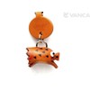 Inoshishi Genuine Leather Zodiac Keychain Bankakraft Leather Story (Made in