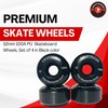 CRYPTRIDER Skateboard Wheels, 52 x 30 mm, 100A PU, Set