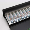 1aTTack.de 367466 Patch Panel CAT6a 12 Port Black Distribution Panel