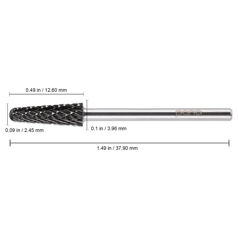 PANA USA Professional 3/32" Shank Size - Cone Shape Carbide