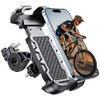 Viccux Motorcycle Phone Holder - Ultra-Secure Shockproof Mount, 360° Rotatable,