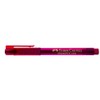 Faber-Castell Pen Broadpen 1554Fineliner Pens Pack of 6, Red