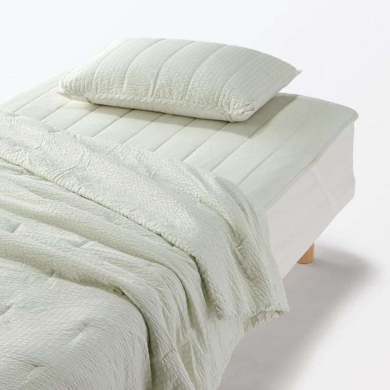 Muji 76196150 Cotton Soccer Weave String Type Pillow Pad, 16.9
