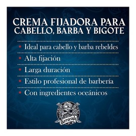 Crema Fijadora Barracuda hold cream original 150g
