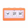Karlsson Alarm Clock Data Flip – Orange – 19 x