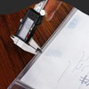 Ollain 10 PCS Page Protectors Waterproof Resealable Zip Paper Page