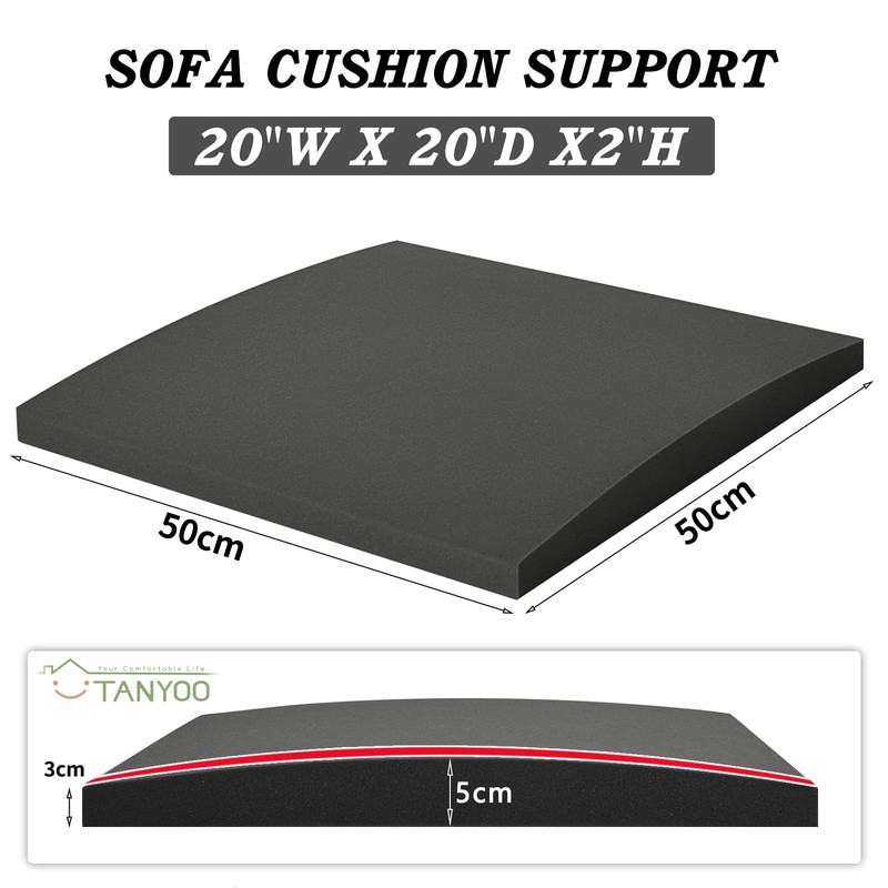 TANYOO Sofa Cushion Support for Sagging Seat Curve Furniture Seat
