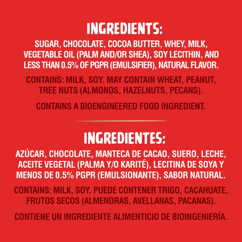 Carlos V Milk Chocolate Style Full-Size Mexican Candy Bar, Bulk