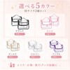 S.T.S.G クリアバッグ 透明 2個セット 韓国風 耐水 多用途 メイクポーチ 化粧品 マルチ