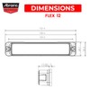 Abrams SAE Class-1 Flex 12 [Purple] 36W - 12 LED