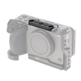 FocusFoto FX3/FX30 Top NATO Rail Compatible with Sony FX30 FX3 Camera, Top Plate Adapter with NATO Rail Mount, 1/4"-20 Threads, 3/8"-16 Locating Holes for ARRI Top Handle Grip, NATO Clamp, Magic Arm