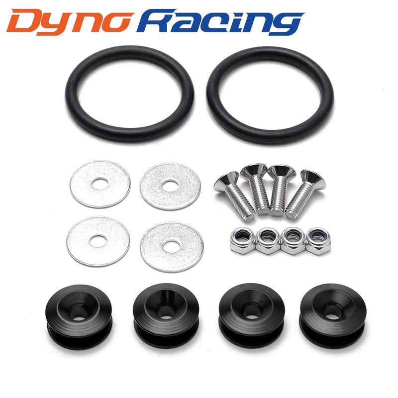 Aluminum Universal CNC Billet Quick Release Fasteners Kit Compatible with