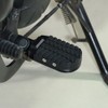 Xitomer Stainless + Rubber Motorbike Bike Foot Pegs, Fit for