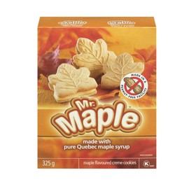 Mr. Maple Maple Flavoured Creme Cookies 325g/11.5 oz