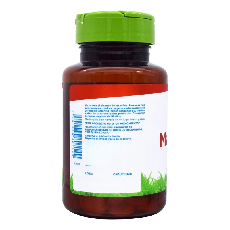 Vinagre De Manzana 60 Tabletas Vidanat Sabor Sin sabor