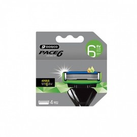 Dorco SxA1040 Face Six 6-ply razor blade 4 bites