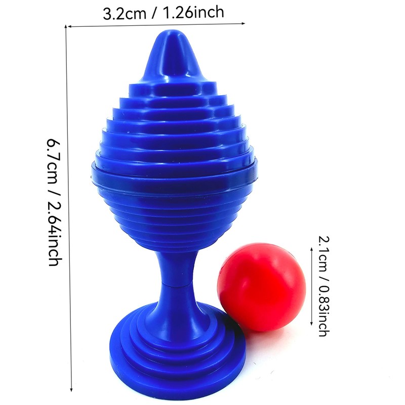 sumrica Magic 19 Pieces Works Classic Ball and Vase Trick
