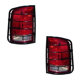 BLACK HORSE 7G096306A Black Tail Light Guard, 1 Pack
