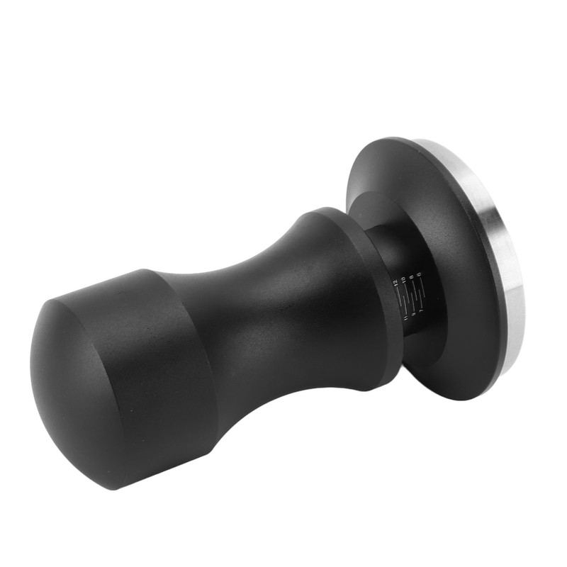 Coffee Tamper Adjustable Depth Spring Loaded Coffee Tamping Tool with