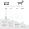 Huskimo Peak Dog Waterproof Raincoat, Fjord Blue, 46cm
