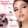 MOTIBACK Doppellagige magnetische Wimpern-Pink Set 24P+24P