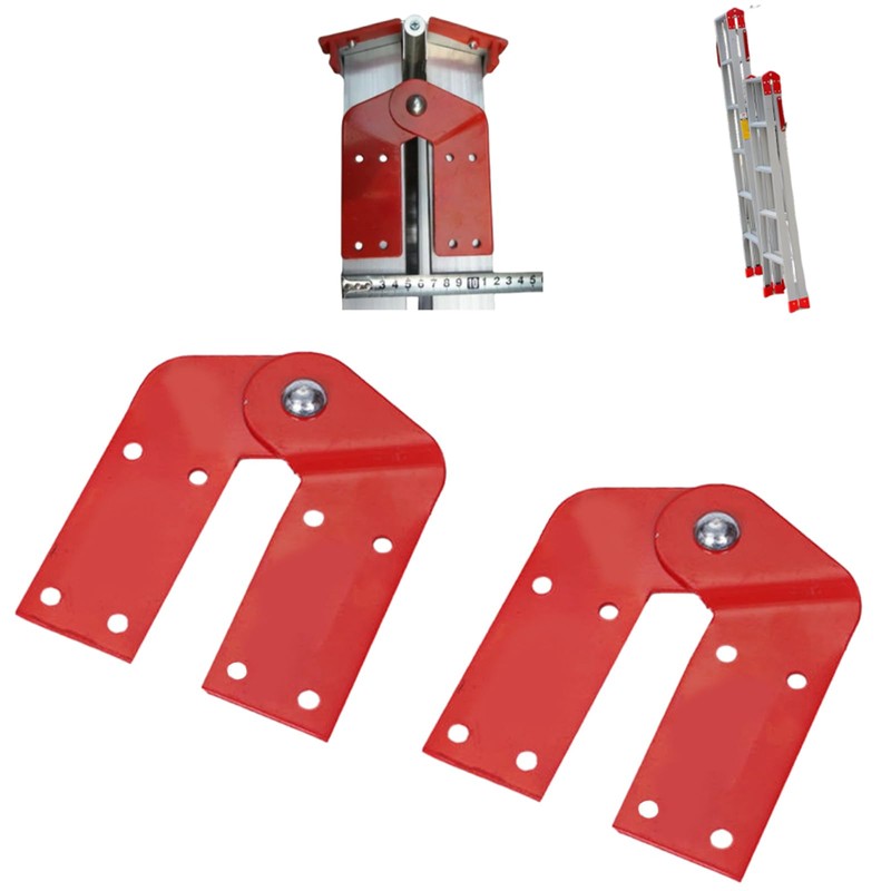 2 Pieces Attic Ladder Hinge Aluminum Step Ladder Hinges Replacement