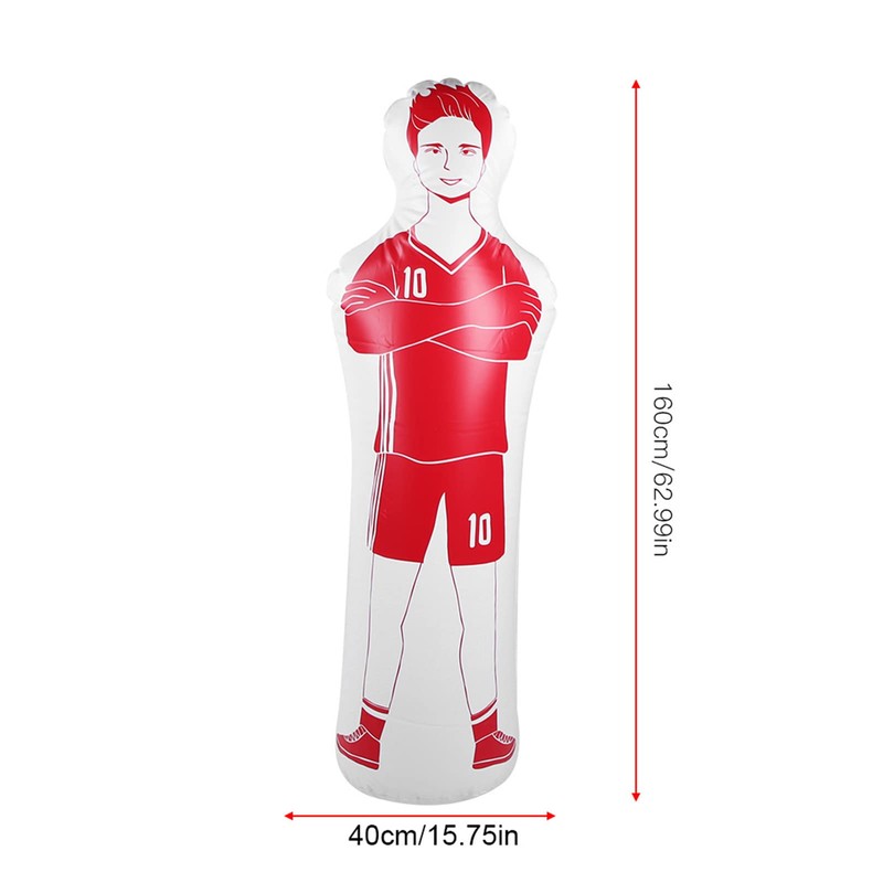 Inflatable Soccer Dummy Goalie, Defender Wall Soccer Practice Goalkeeper Air