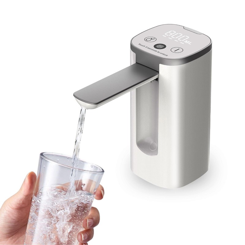 Water Bottle Pump Touch Control Foldable Automatic Type C Charging