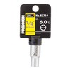 PROXXON No. 83714 Socket 1/4" 0.2 inch (6 mm)