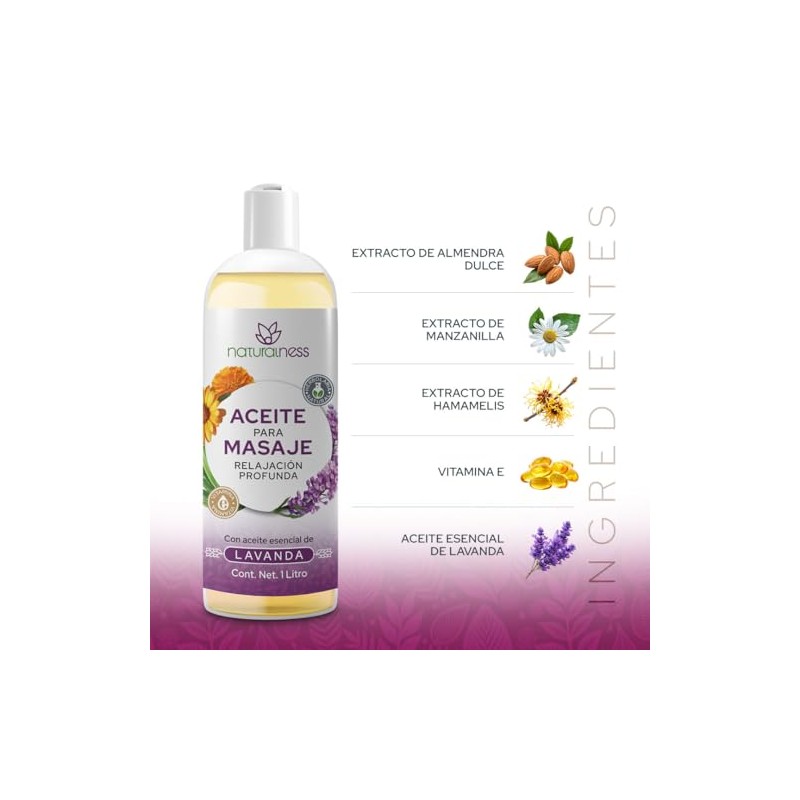 padre Hidratante NATURALNESS (LAVANDA-1LITRO)