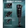 AUTOMUTO Front Pair Complete Struts Coil Spring Assembly Shock Absorber